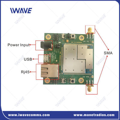 OEM draadloze IP Mesh-module voor HD-videotransmissie / UAV en UGV