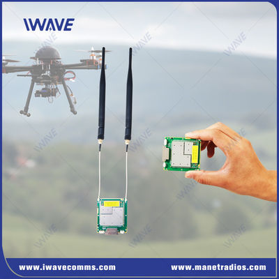 kopen Miniatuur Tri Band IP MESH 10 km Drone Video Transmitter FHSS Op PCB-niveau online vervaardiging