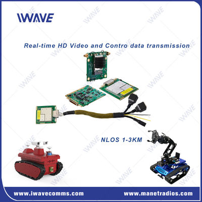 kopen FHSS Ultra Miniatuur Digitale Video Transceiver 20 km Bereik Voor UGV / Robot online vervaardiging