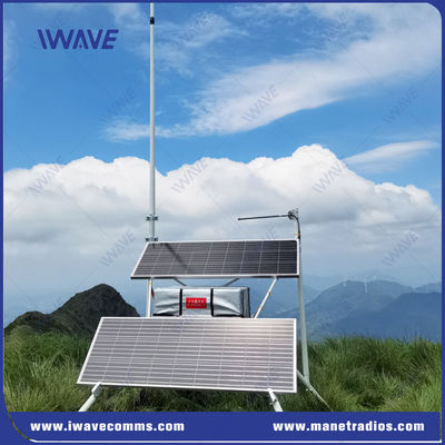 kopen Max Hops 6 hops 200km VHF UHF Zonne-energie MESH Radiostation met 24 uur batterijduur online vervaardiging