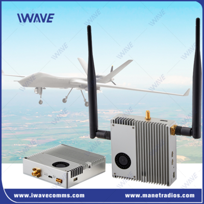 kopen 80 km lange afstand COFDM Drone Video Transmitter voor HD Video en Control Data online vervaardiging