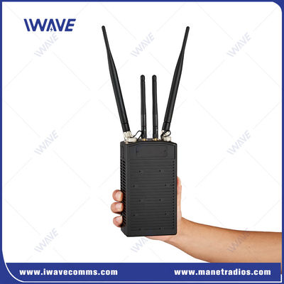 Tactische handheld IP Mesh Smart Radio voor videotransmissie in NLOS