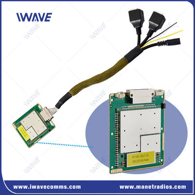 Miniatuur IP MESH-module voor gegevensoverdracht met volledige duplex TTL-seriegegevensverbinding