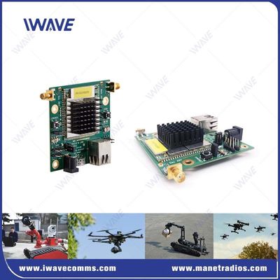 Robotica NLOS 3km onbemande systemen Telemetrie Data en HD Video IP MESH module
