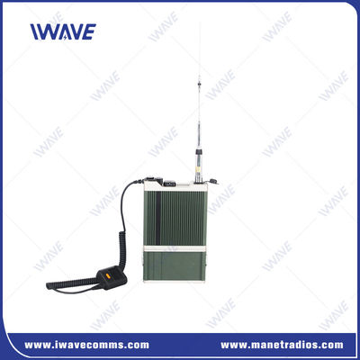 20 km Tri Channel MANET Radios VHF Basisstation Smalleband Zelfgroepering