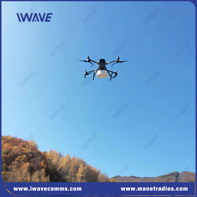 Tactische Adhoc Airborne MANET Radiobasisstation Frequentie 350-390Mhz