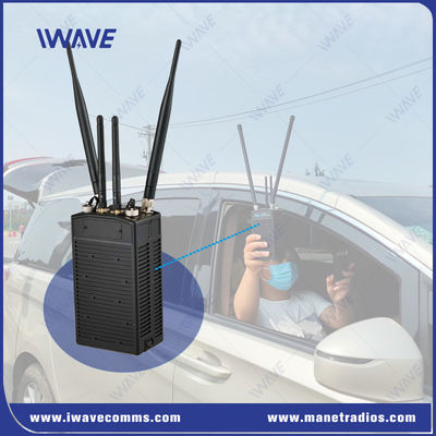 4G en WIFI Handheld IP Mesh Smart Radio voor video-uitzending in NLOS