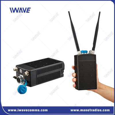 Draagbare 2 x 2 MIMO breedband-MESH-radio met ZUC/SNOW3G/AES-encryptie en optionele laag-2-encryptie